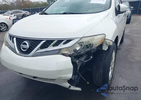 2012 Nissan Murano Sv from USA, damaged, VIN JN8AZ1MU1CW103477